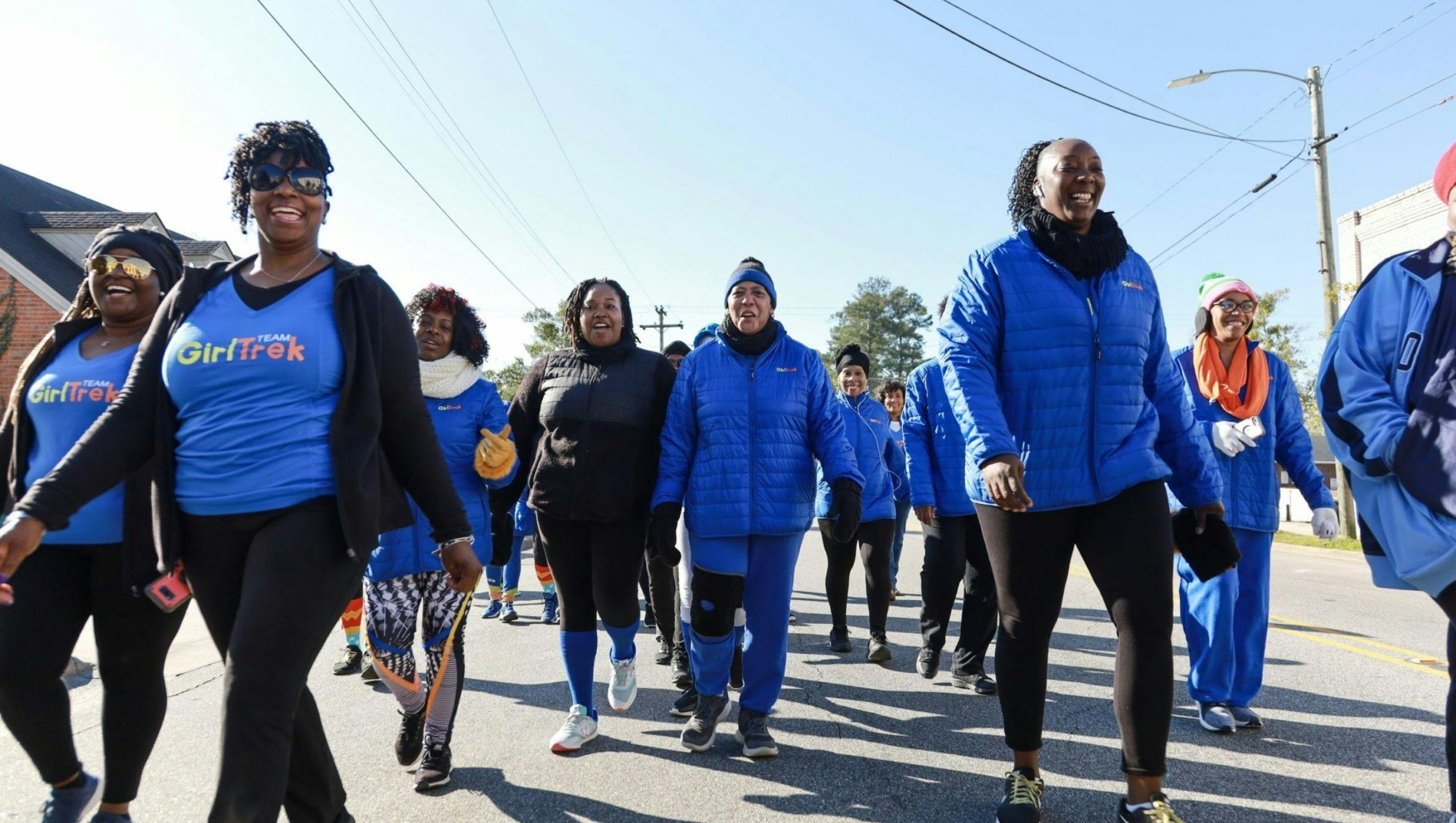 GirlTrek members on the move. Today, GirlTrek has over 1.5 million walkers, making it the nation’s largest nonprofit focused on the health of Black women and girls. Courtesy GirlTrek Flickr