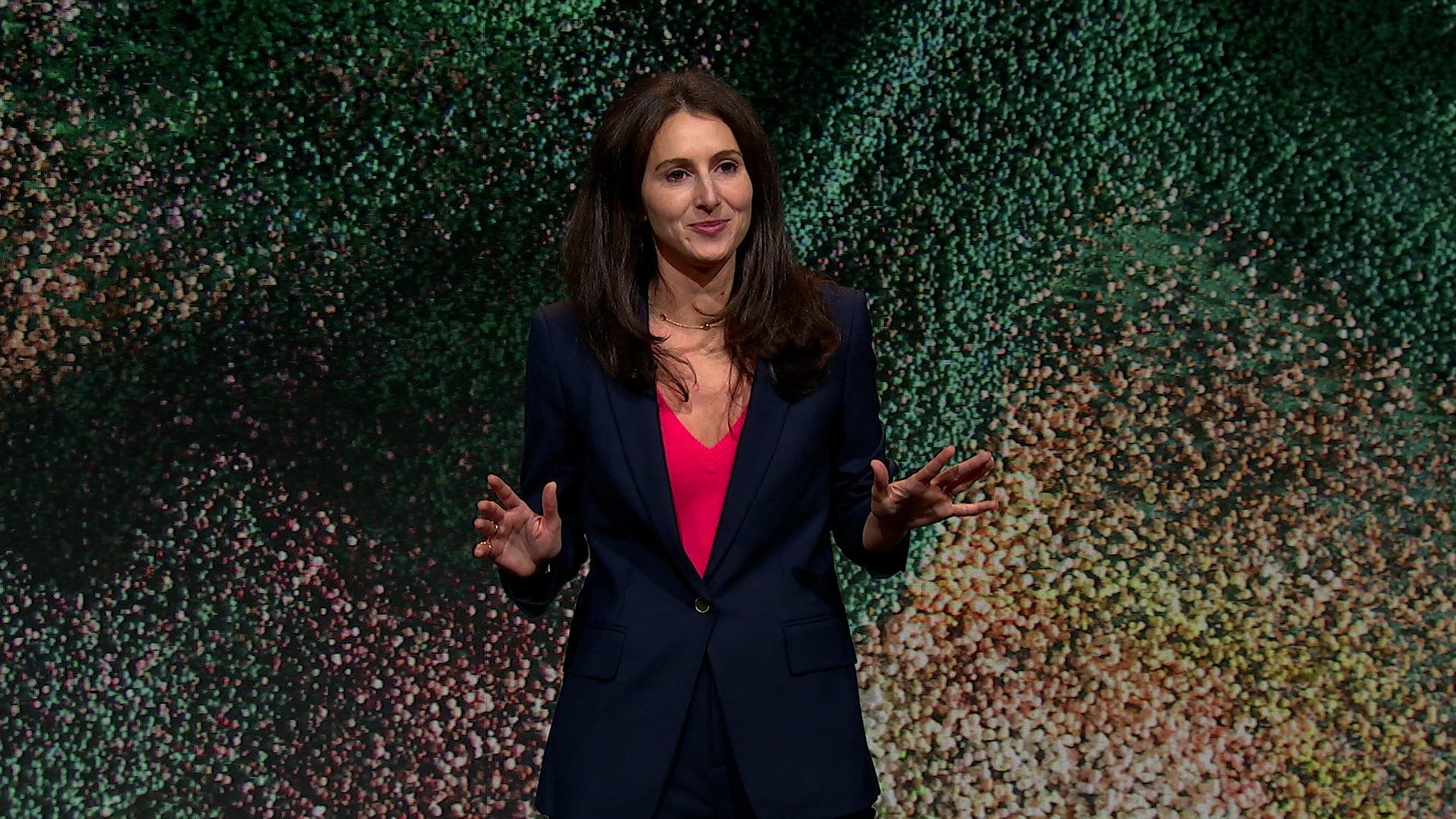 Sarabeth Berman on set of Demo Day 2023