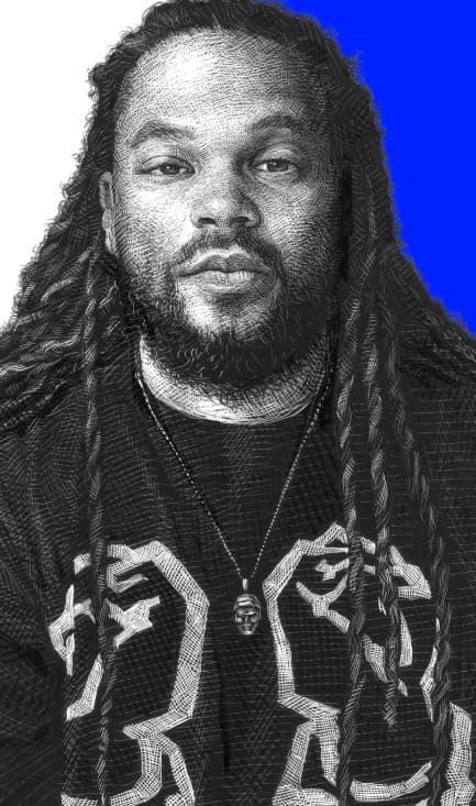 Illustration of Brandan “Bmike” Odums