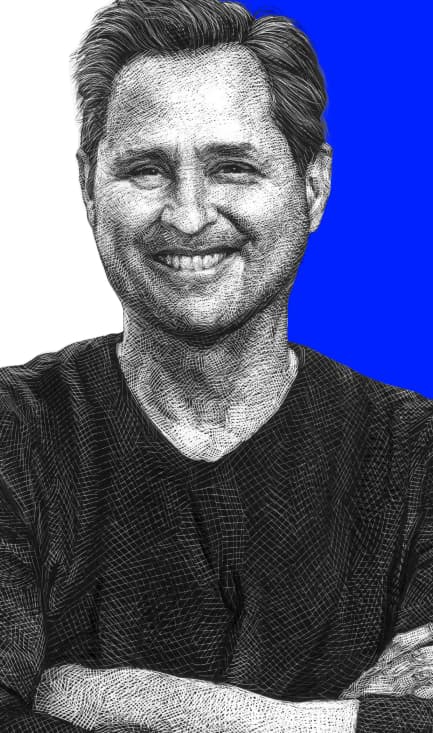 Illustration of Hugh Herr