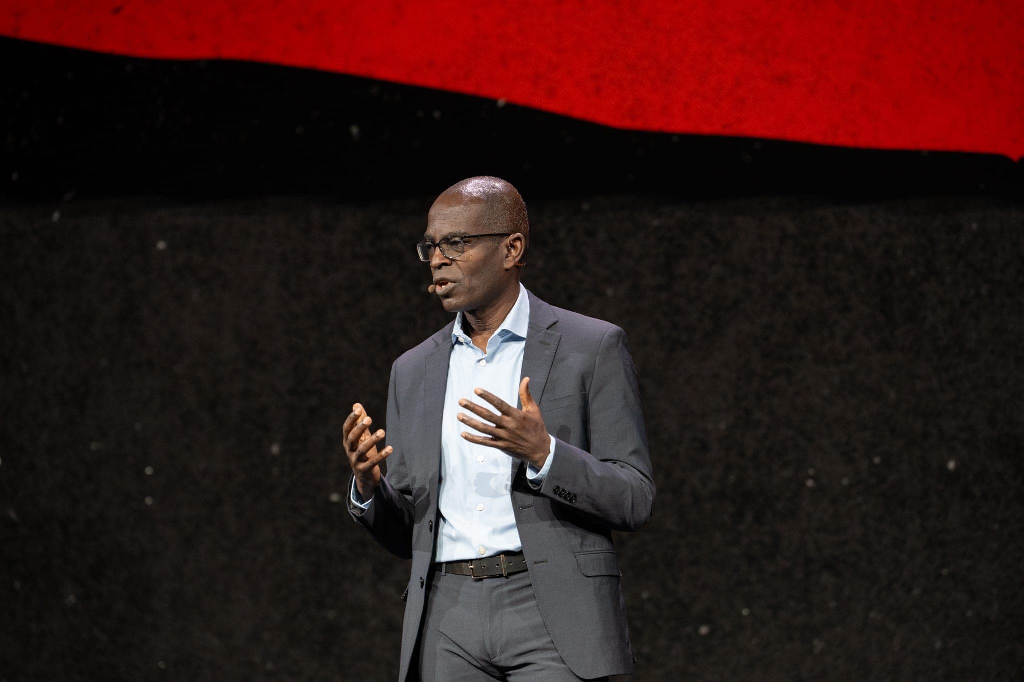 On the Demo Day 2024 Stage - Patrick Awuah